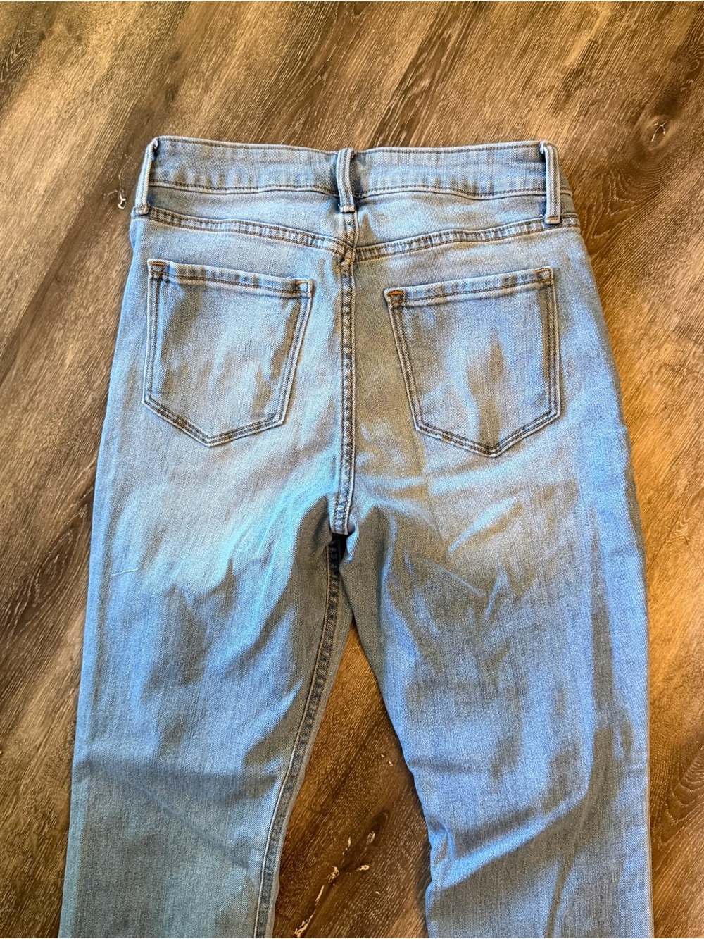 High Rise Straight Jeans - Picture 3 of 3